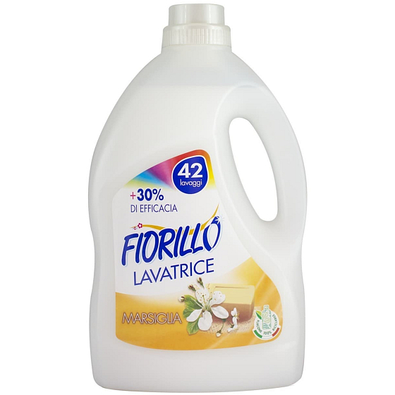 Fiorillo Marsiglia Universal-Waschgel für weiße und farbige Kleidung 42 Dosen 2,5 l