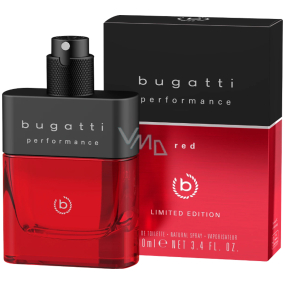 Bugatti Performance Red Eau de Toilette für Männer 100 ml