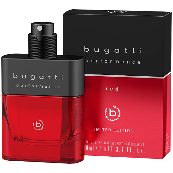 Bugatti Performance Red Eau de Toilette für Männer 100 ml