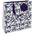 Nekupto Luxuriöse Geschenkpapiertasche 23 x 23 x 10 cm Dreiecke