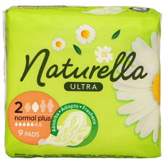 Naturella Ultra Normal Plus mit Kamille hygienické vložky 9 kusů