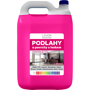LAVON Boden- und Oberflächenreiniger mit Glanz, Magnolie und Rose, 5 l