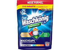 WaschKönig Waschmittelkapseln Universal – 32 Stk.