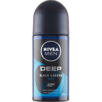 Nivea Men Deep Beat Roll-On-Antitranspirant für Männer, 50 ml
