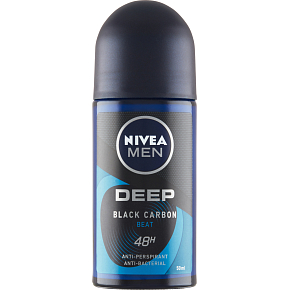 Nivea Men Deep Beat Roll-On-Antitranspirant für Herren, 50 ml