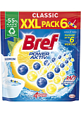 Bref WC-Kugeln Power Aktiv Zitrone, 6x 50 g