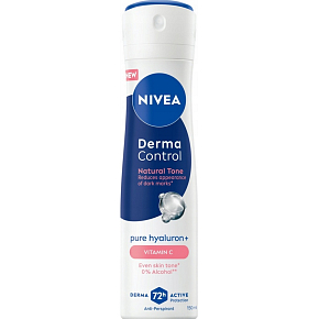 Nivea Derma Control Natural Tone Antitranspirant 150 ml