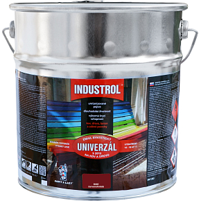 Industrol S2013 Universallack glänzend Oberflächenfarbe für Metall und Holz, 8440 rotbraun, 9 l Industrol S2013 Universallack glänzend Oberflächenfarbe für Metall und Holz, 8440 rotbraun, 9 l