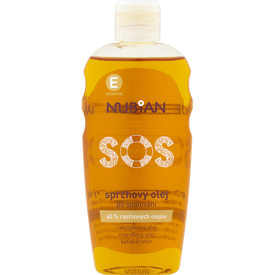 Nubian SOS Duschöl nach dem Sonnenbaden, 200 ml