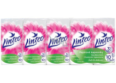 Linteo Soft & Delicate 3 Lagen Papiertaschentücher 10 x 10 Stück