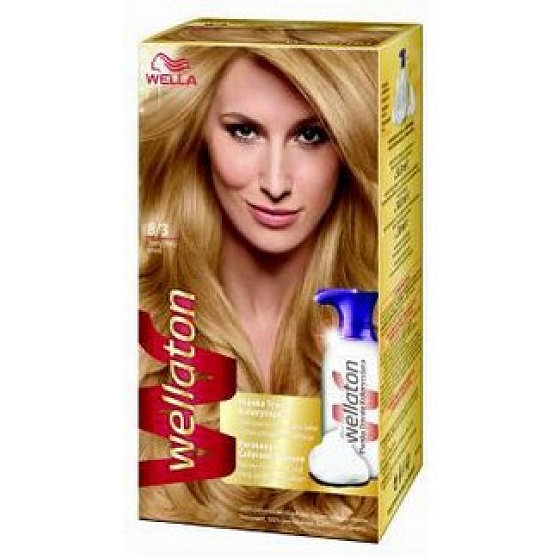 Wella Wellaton Foam Haarfarbe 8/3 Hellgoldblond