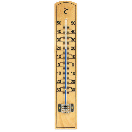 Schneider Innenthermometer Mini II, Holz 200 x 34 mm