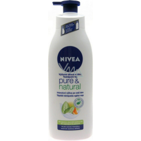 Nivea Pure & Natural Pflegende Körperlotion für sehr trockene Haut 400 ml