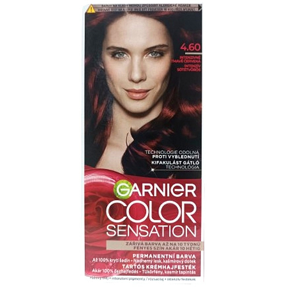 Garnier Color Sensation Haarfarbe 4.60 Intensiv Dunkelrot