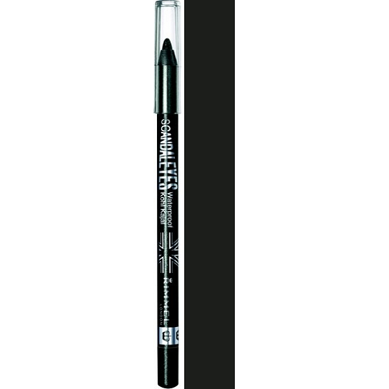 Rimmel London Scandaleyes wasserdichter Eyeliner 002 Sparklin Black 1,2 g