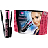 Dermacol Mascara 2 in 1 7,5 ml + Augenstift 0,28 g + rosa Kosmetiktasche, Kosmetikset