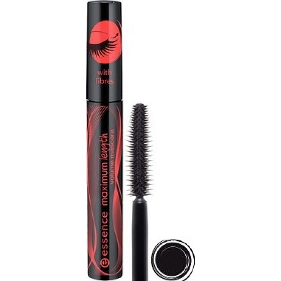 Essence Maximum Length Volume Mascara Schatten schwarz 8 ml