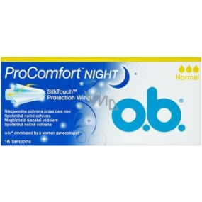 o.b. ProComfort Night Normal Tampons 16 Stück