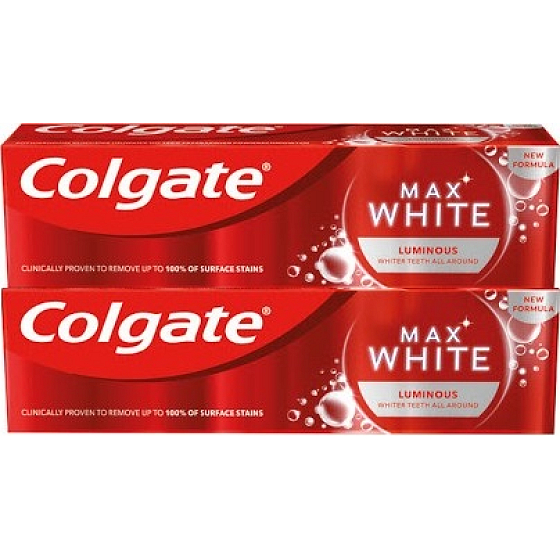 Colgate Max White One Leuchtende Zahnpasta Duopack 2 x 75 ml