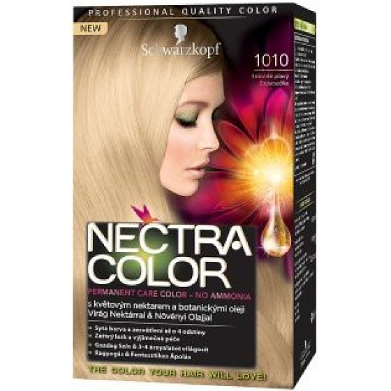 Schwarzkopf Nectra Farbe Haarfarbe 1010 Silberkitz