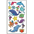 Tattoo Aufkleber farbige Kinder Sea World 15 x 8,5 cm