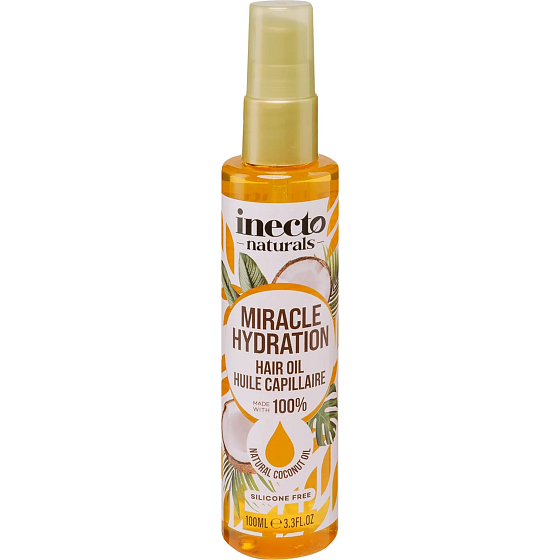 Inecto Naturals Kokosnuss-Haaröl mit reinem Kokosnussöl 100 ml