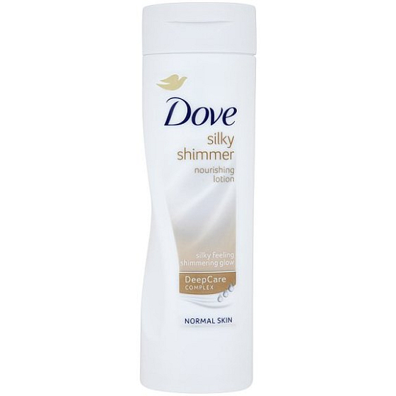 Dove Silk Glow Silky Shimmer Nährende Körperlotion 250 ml