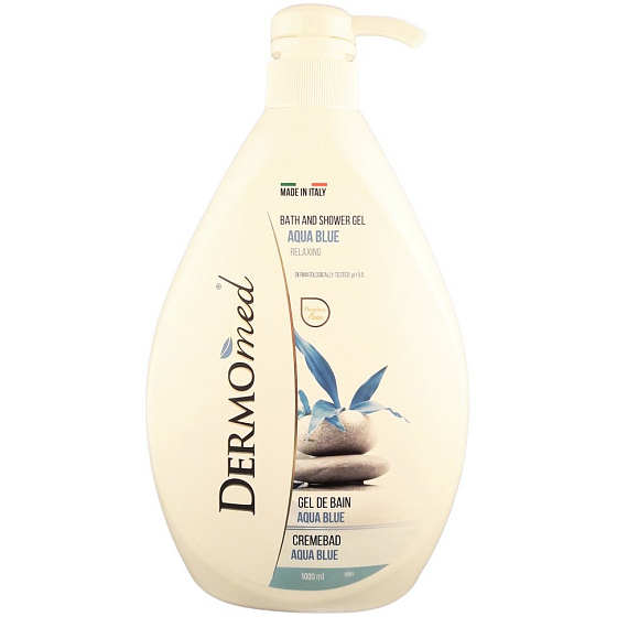 Dermomed Aqua Blue Duschgelspender 1 l