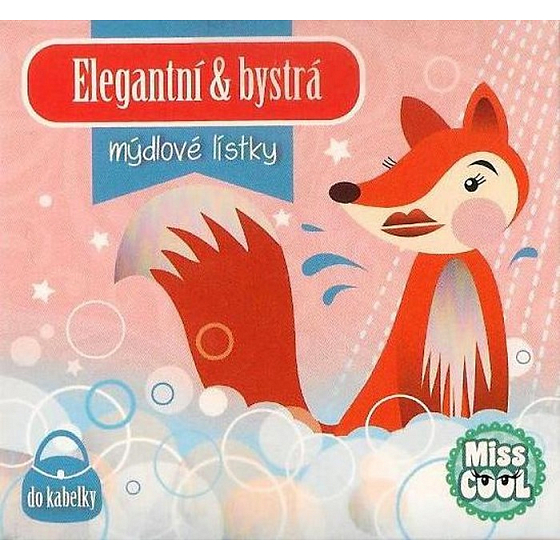 Nekupto Miss Cool Soap lässt Fox Elegant & Bright 15 Stück 1 Packung