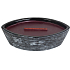 WoodWick Black Cherry - Black Cherry Collection Premium-Duftkerze mit breitem Holzdocht und Bootsdeckel 453 g