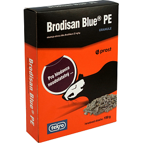 Brodisan Blue PE Granulat zur Bekämpfung von Nagetieren, 150 g Brodisan Blue PE Granulat zur Bekämpfung von Nagetieren, 150 g