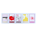 Nina Ricci L Extase EdP, + Nina EdT + Mademoiselle Ricci EdP + L Air du Temps EdT + Nina Leau EdT, 5 x 4 ml, Geschenkset für Frauen