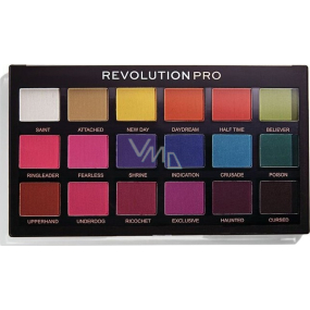 Makeup Revolution Pro Regeneration Lidschatten-Palette Trends Unfug Mattes 18 x 0,8 g