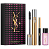Yves Saint Laurent Volumen Effet Faux Cils Mascara 7,5 ml + langlebiger Miniatur-Augenstift 0,8 g + Bi-Phase-Make-up-Entferner Top Secrets 8 ml, Kosmetikset