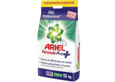 Ariel Profi Formula Desinfektionswaschpulver für weiße und dauerhafte Farbwäsche 13 kg