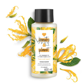 Love Beauty & Planet Ylang Ylang und Coconut Oil Regenerating Conditioner für trockenes, strapaziertes Haar 400 ml