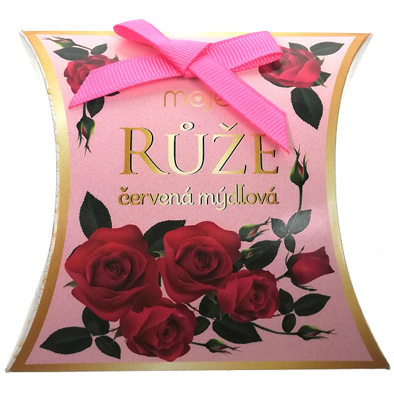 NeoCos Rose rote Seife Geschenk duftende Toilettenseife 30 g