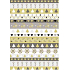 Ditipo Geschenkpapier 70 x 200 cm Weihnachtsgold-Silber-Streifen