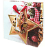 Degen Geschenk Papiertüte 17 x 17 x 7,5 cm Weihnachtsstern CD LUX klein