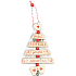 Albi Baumschmuck aus Holz Großer Lehrer 13 cm