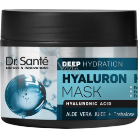 Dr. Santé Hyaluron Hair Deep Hydration Mask für trockenes, stumpfes und brüchiges Haar 300 ml