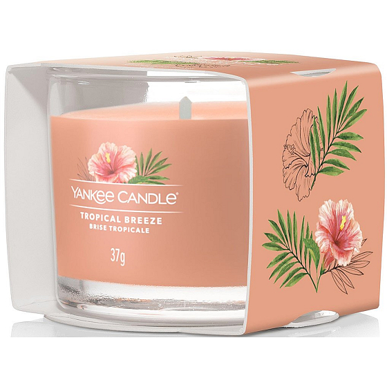 Yankee Candle Tropical Breeze - Tropical Breeze Duftkerze Votivglas 37 g