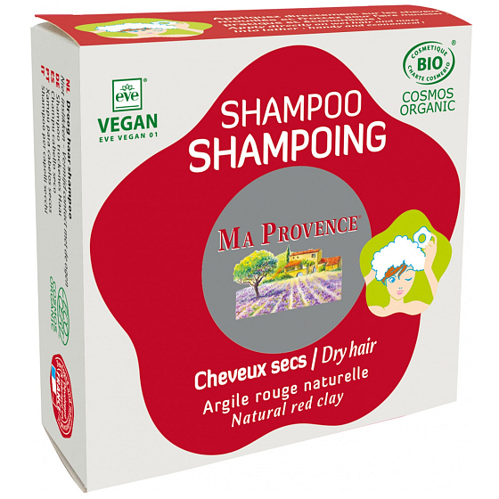 Ma Provence Bio Solid Shampoo für trockenes Haar 85 g