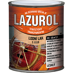 Lazurol S1119 Bootslack transparenter, glänzender Holzlack, 750 ml Lazurol S1119 Bootslack transparenter, glänzender Holzlack, 750 ml