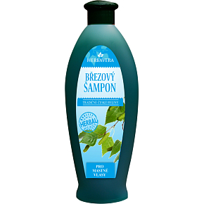 Herbavera Birken-Shampoo für fettiges Haar, 550 ml