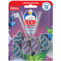 Duck WC Zweisitzer Active Clean Duo Violet, 2x 36 g