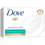 Dove Pure & Sensitive hypoallergene Toilettenseife 100 g