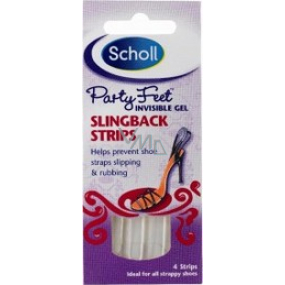 Scholl Party Feet Gelstreifen 1 Paar