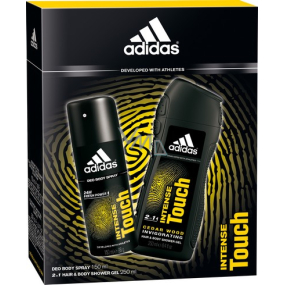 Adidas Intense Touch Körperdeodorant 150 ml + Duschgel 250 ml, Kosmetikset für Männer