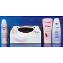 Dove Softening Duschgel 250 ml + lila Handtasche, Kosmetikset